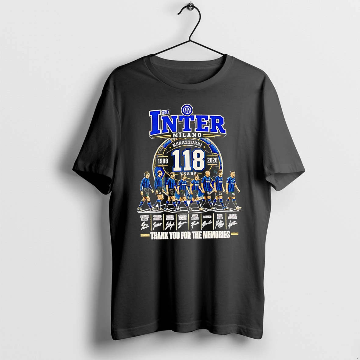 Officials The Inter Milano 118 Years 1908 2026 Thank You For The Memories T Shirt Sweater Hoodie