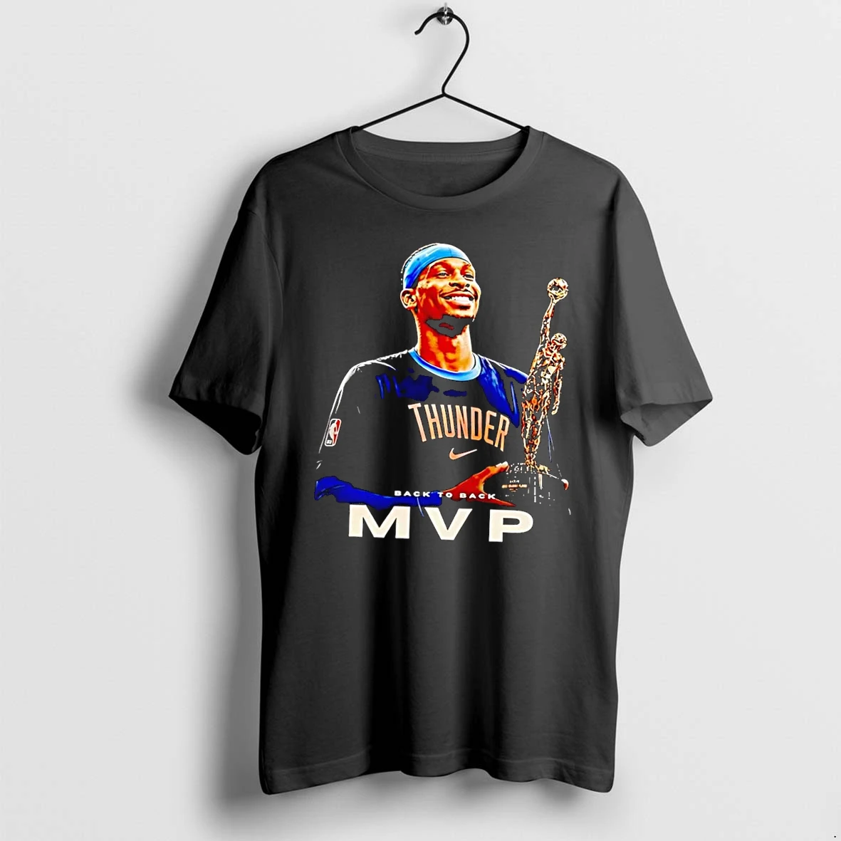 Officials Thunder Back To Back Mvp Black T Shirt Sweater Hoodie