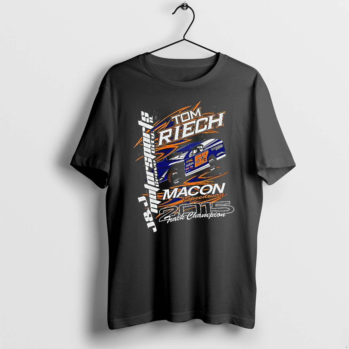 Officials Tom Riech Macon Speedway 2015 Track Champion Premium T Shirt Sweatshirt Hoodie