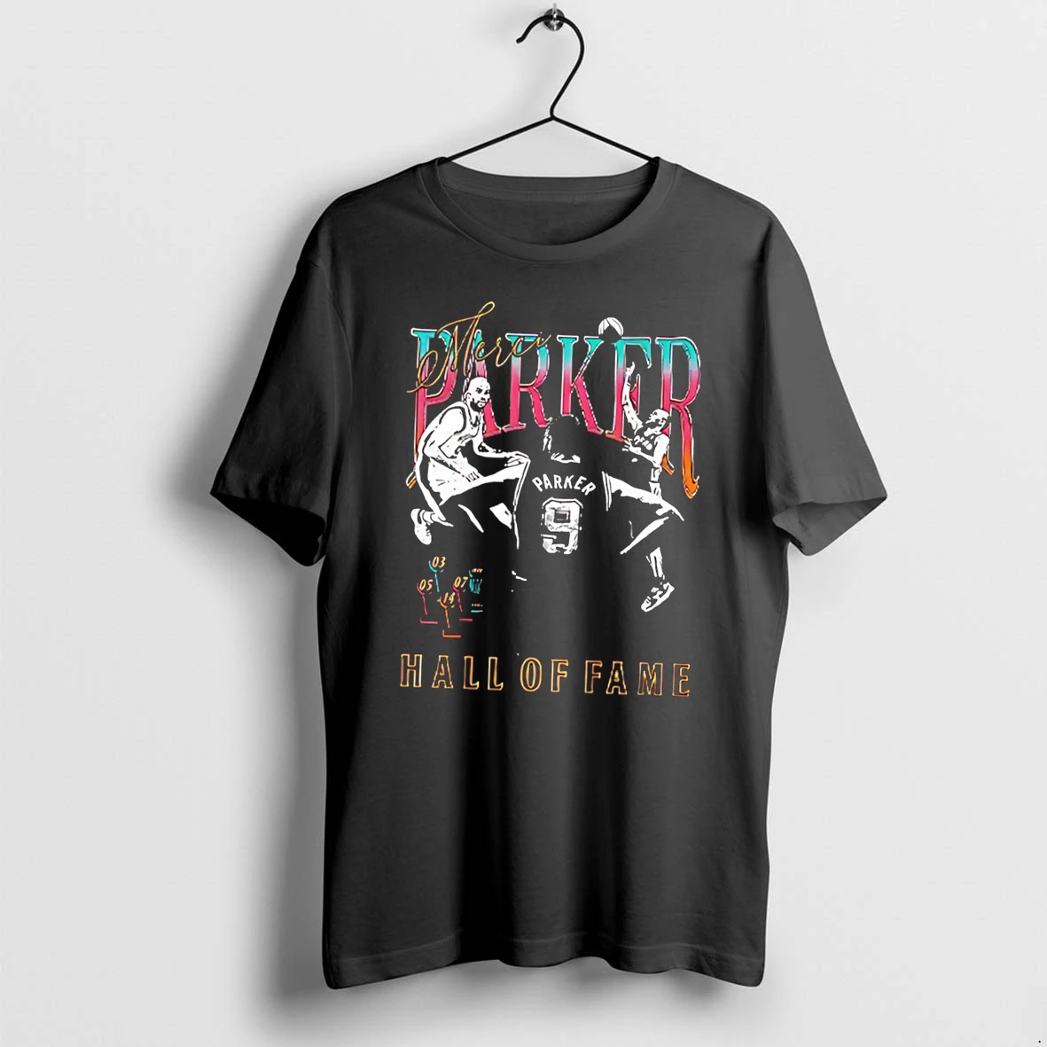 Officials Tony Parker Hall Of Fame San Antonio Spurs Tee T Shirt Sweater Hoodie