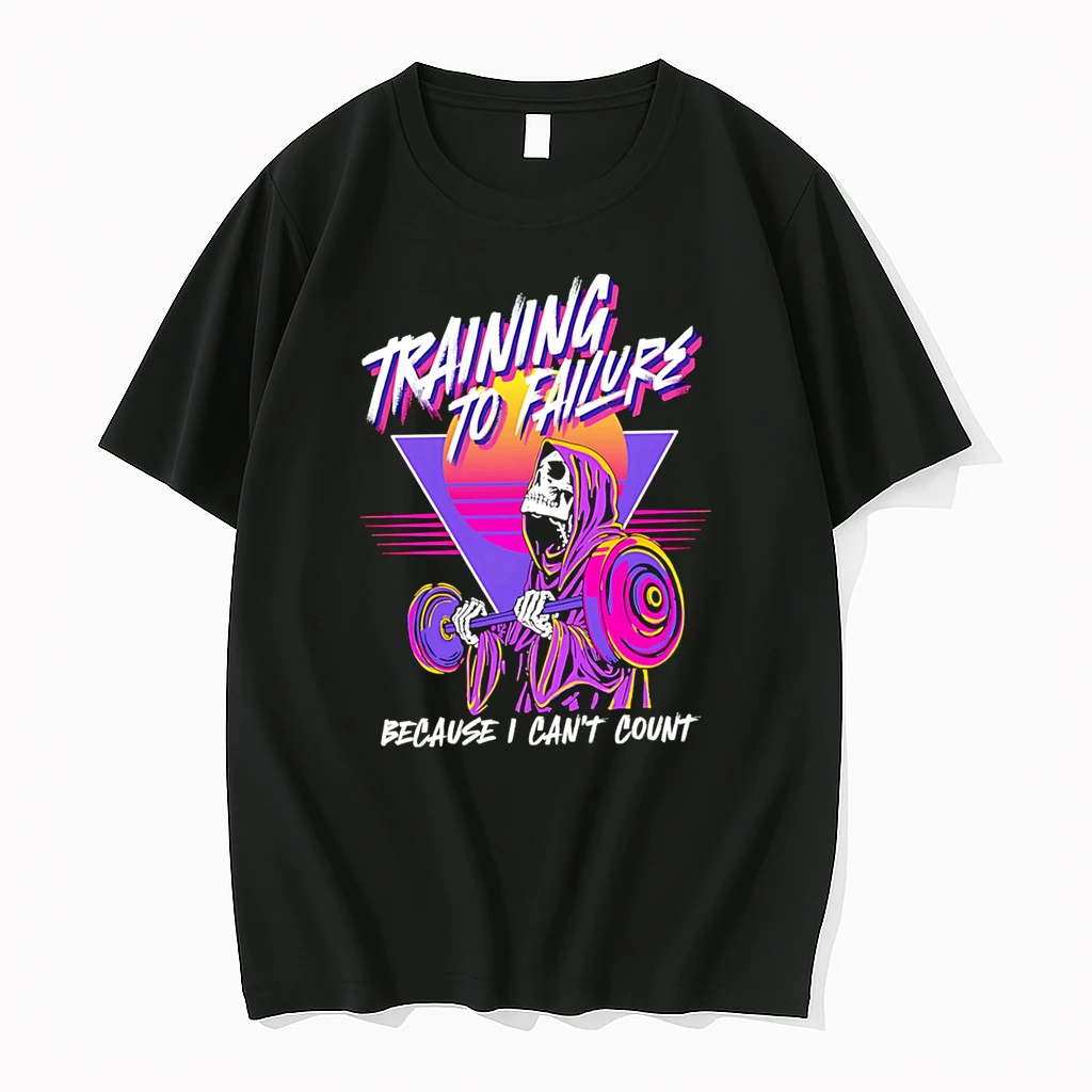 Officials Training To Failure Because I Cant Count Skeleton Lifting Weights Premium T Shirt Sweatshirt Hoodie