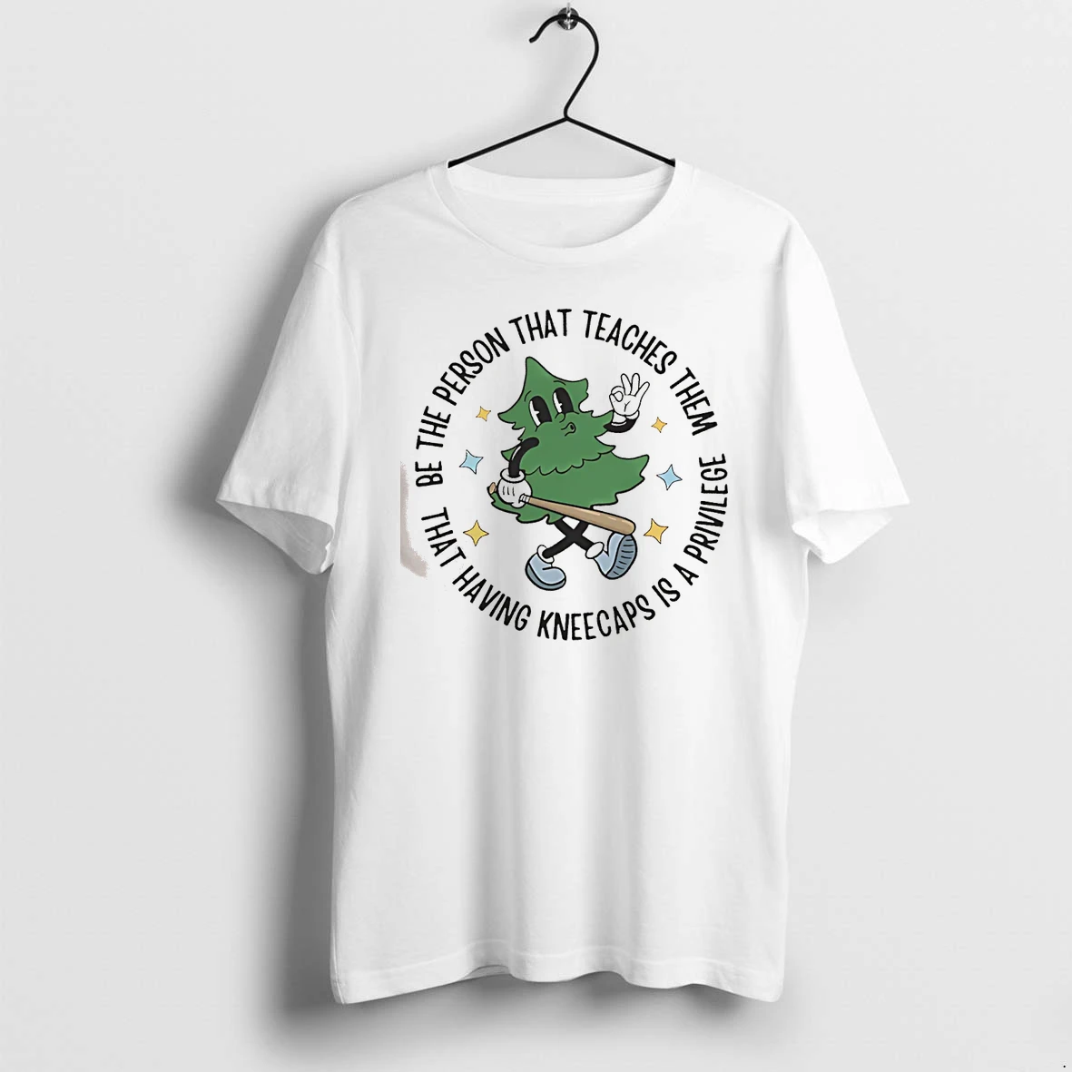 Officials Tree Mascot Kneecap Threat Quote Be The Person That Teaches Them That Having T Shirt Sweater Hoodie
