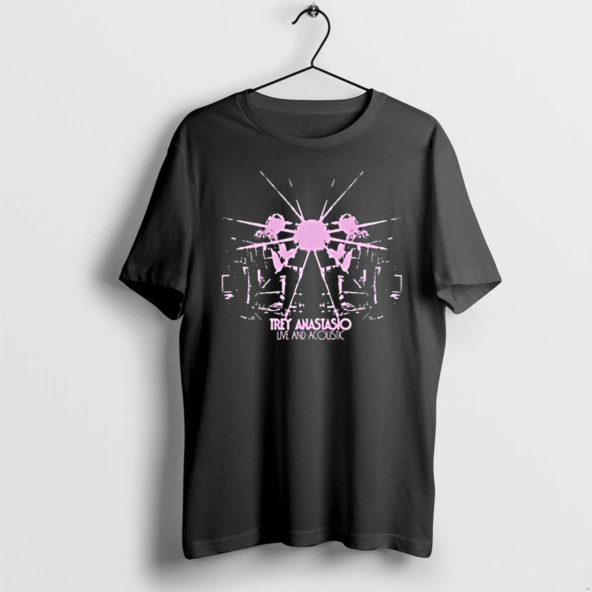 Officials Trey Anastasio Live And Acoustic 2026 Black T Shirt Sweater Hoodie