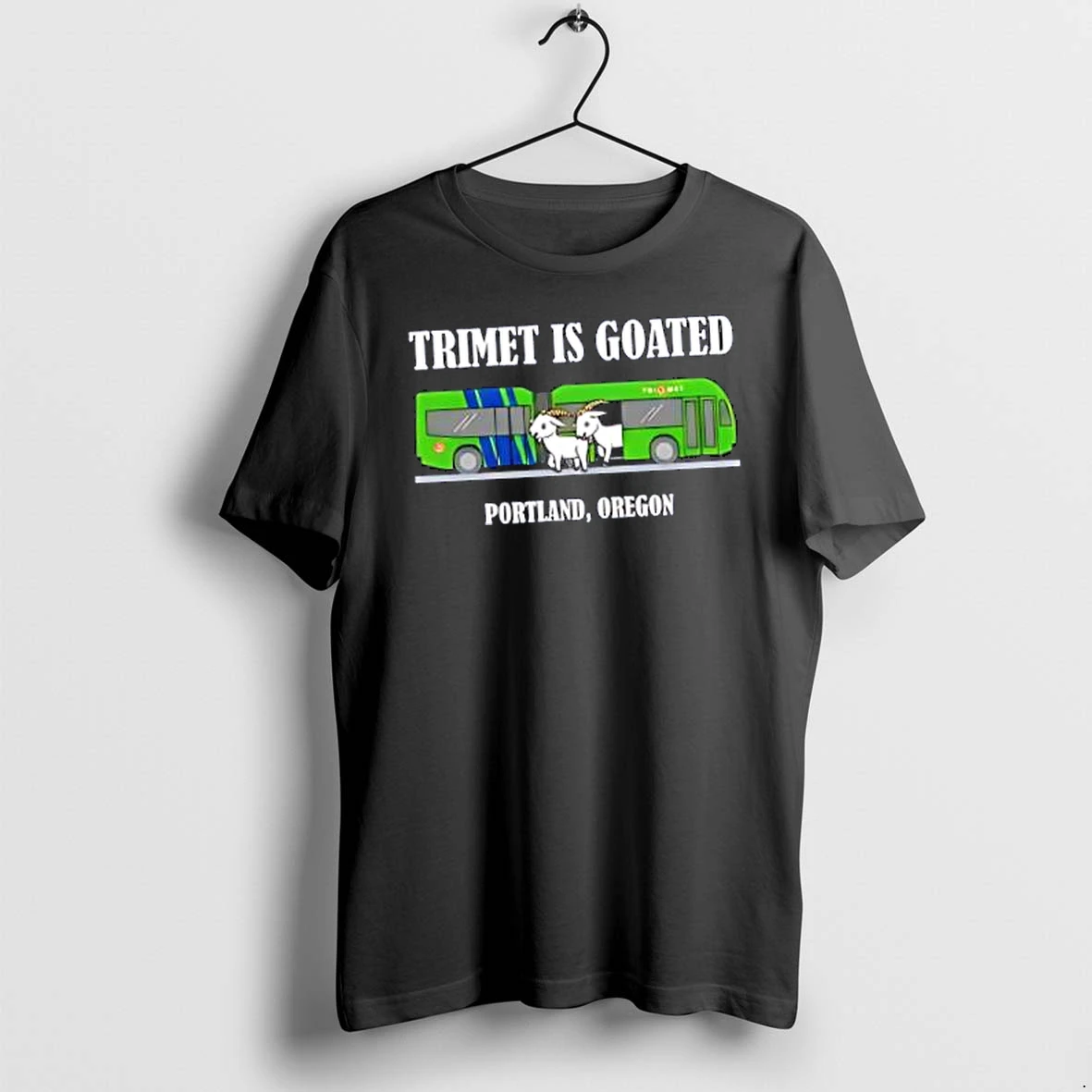 Officials Trimet Is Goated Portland Oregon Merch T Shirt Sweater Hoodie