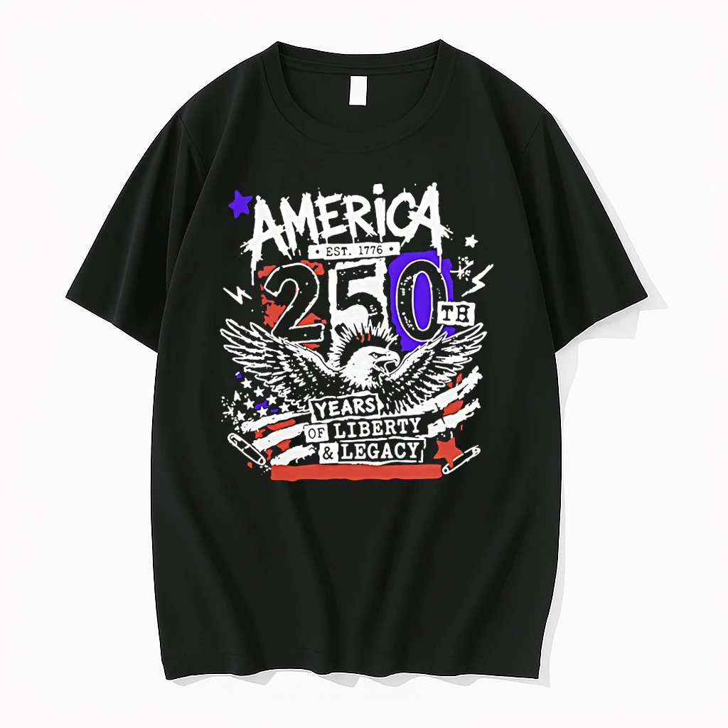 Officials Usa America 250th Anniversary Years Of Liberty And Legacy Eagle T Shirt Sweater Hoodie