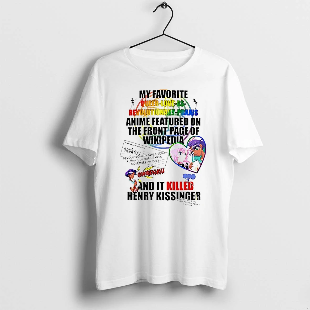 Officials Utena Tenjou Anthy Himemiya Revolutionary Girl Utena My Favorite Queer Love Women Premium T Shirt Sweatshirt Hoodie