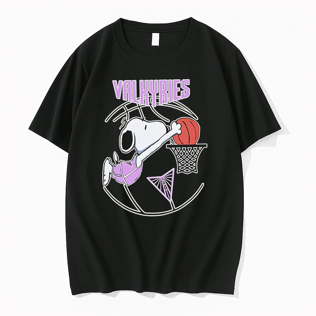 Officials Valkyries Snoopy Playing Basketball T Shirt Sweater Hoodie