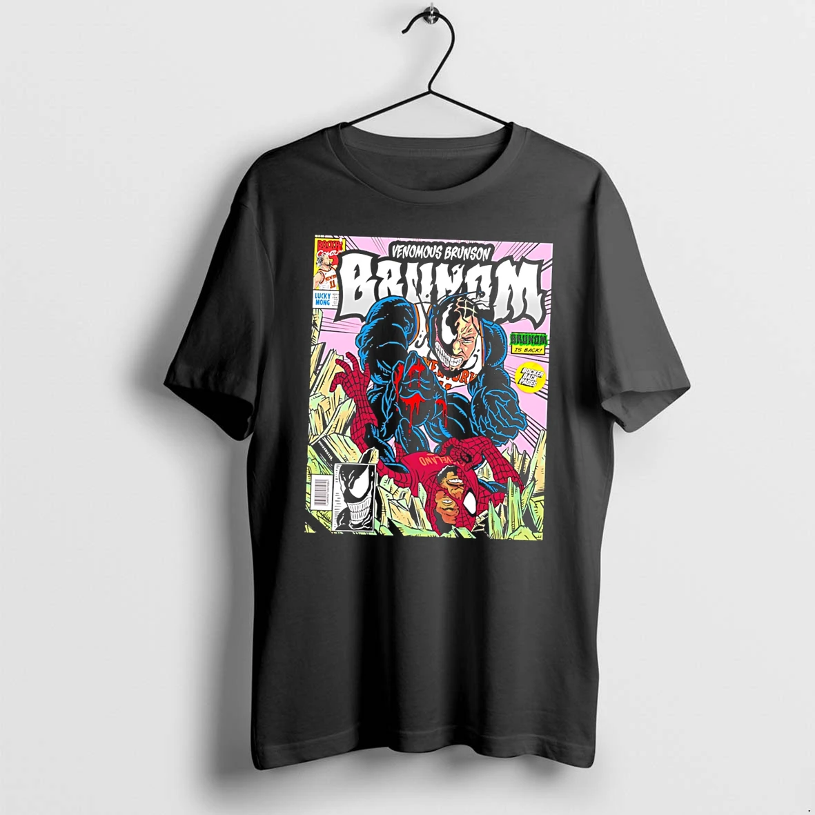 Officials Venomous Brunson Lethal Protector Of The Garden New York Knicks Tee T Shirt Sweater Hoodie