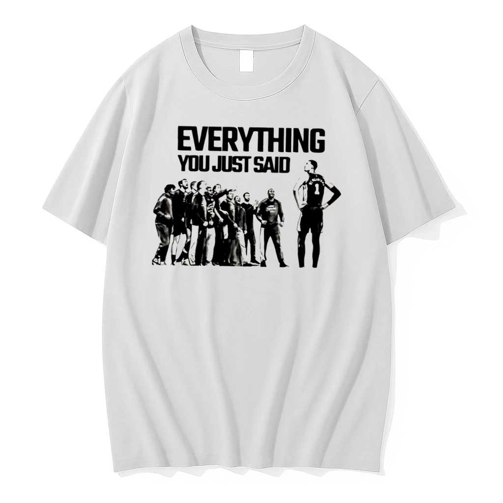 Officials Victor Wembanyama Spurs Everything You Just Said Tee T Shirt Sweater Hoodie