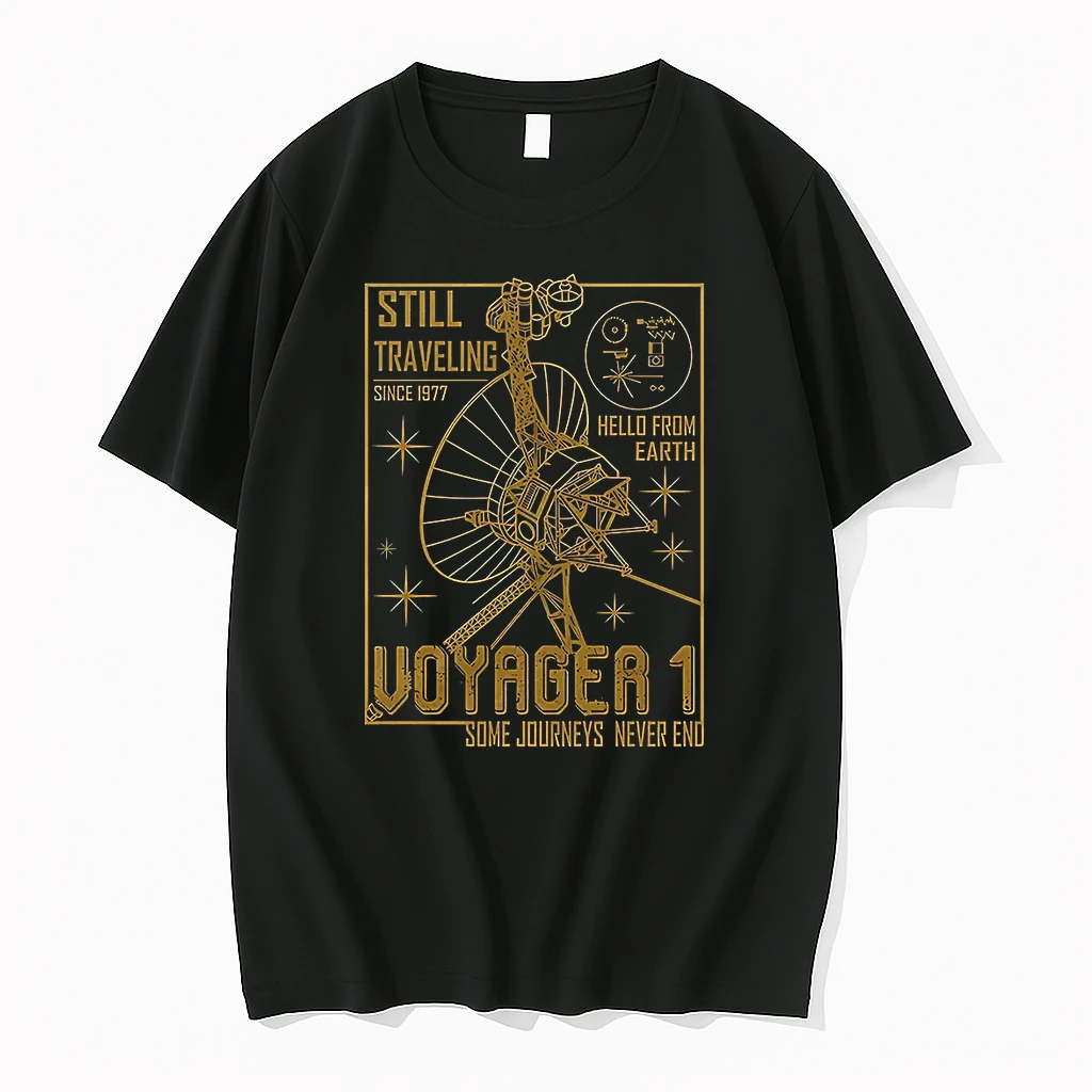 Officials Voyager 1 Nasa Space Mission Still Traveling Since 1977 Hello From Earth Tank Top T Shirt Sweater Hoodie