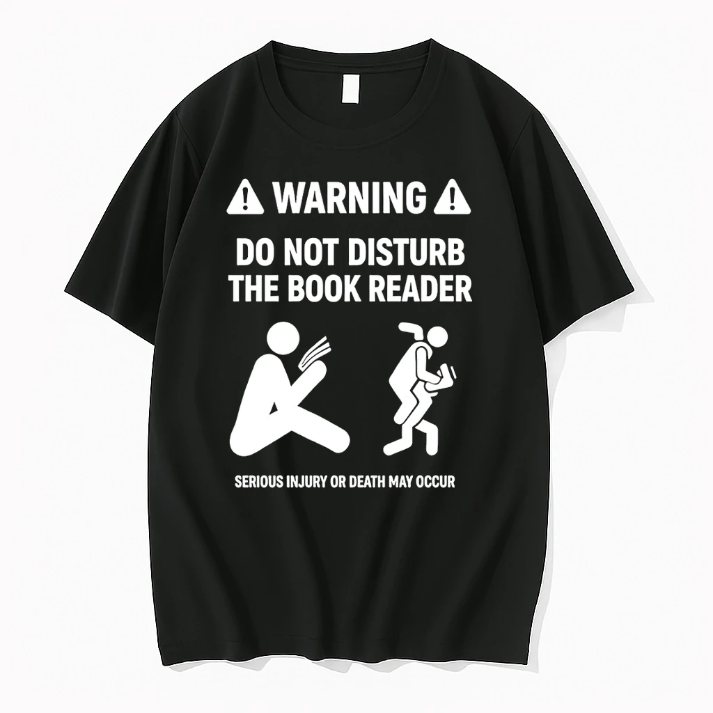 Officials Warning Do Not Disturb The Book Reader Serious Injury Or Death May Occur T Shirt Sweater Hoodie