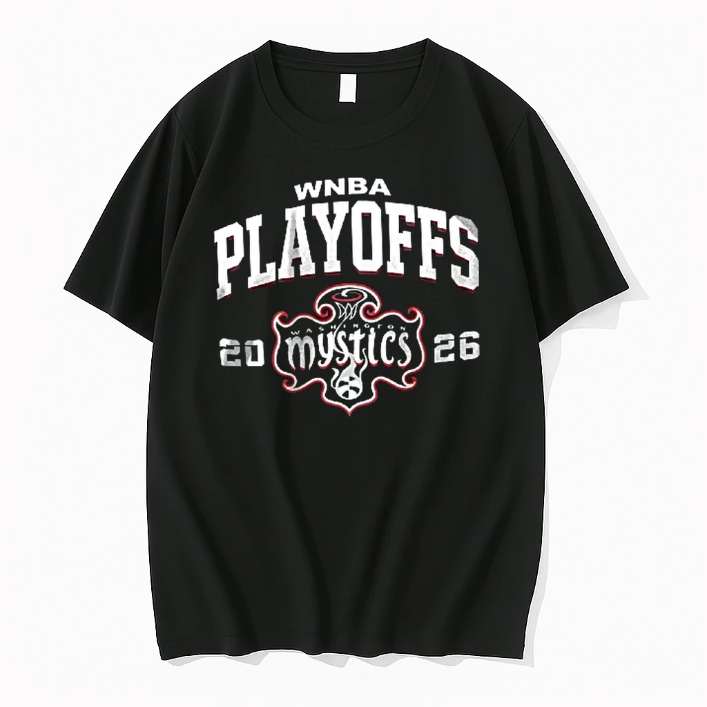 Officials Washington Mystics Wnba Playoffs 2026 Team Logo Basketball Hoop Flame Youth T Shirt Sweater Hoodie