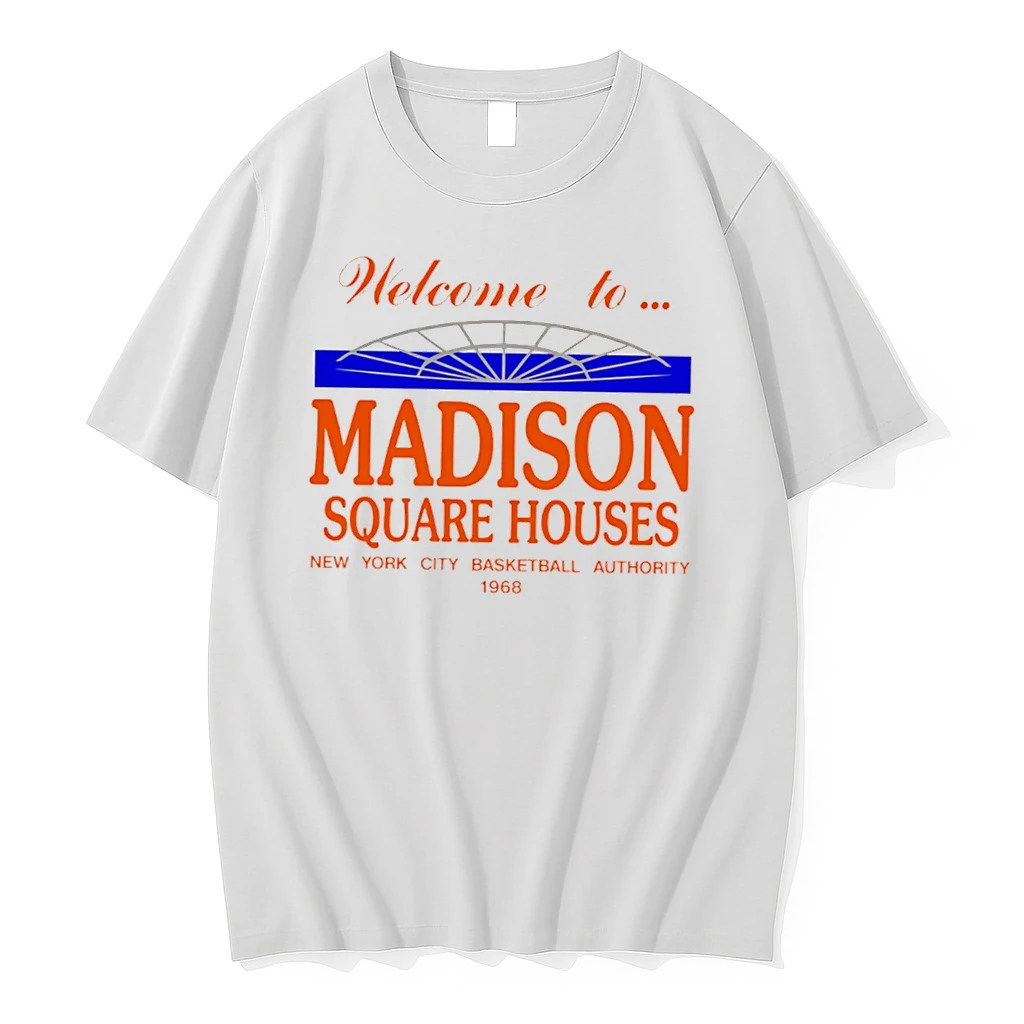 Officials Welcome To Madison Square Houses New York Knicks Tee T Shirt Sweater Hoodie