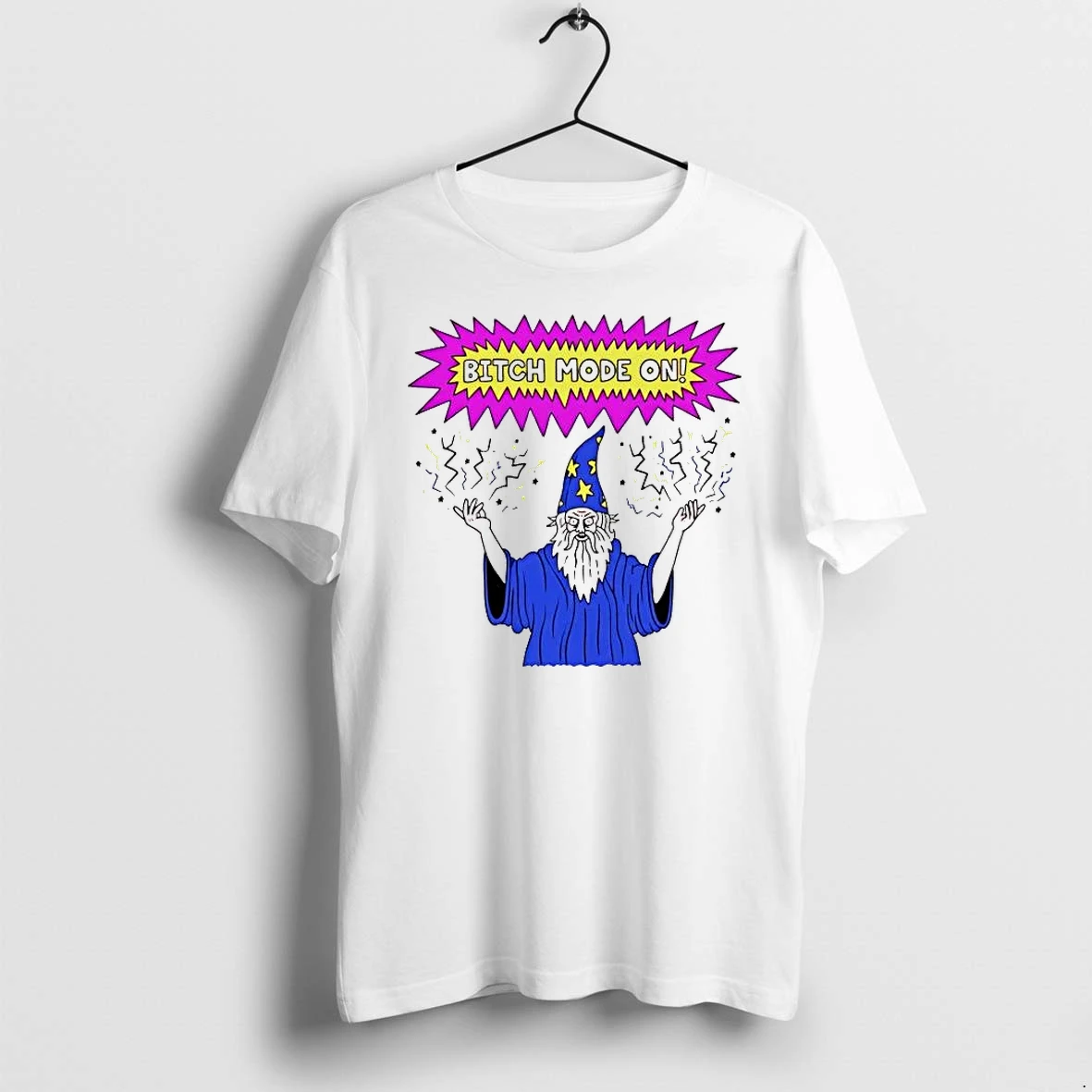Officials Wizard Bitch Mode On Magic Funny Sarcastic Premium T Shirt Sweatshirt Hoodie