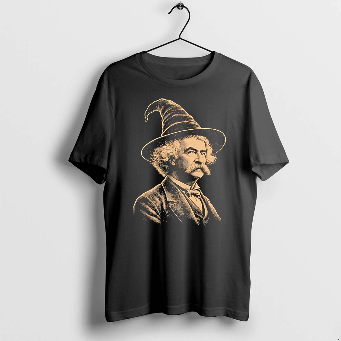 Officials Wizard Mark Twain Graphic Tee T Shirt Sweater Hoodie