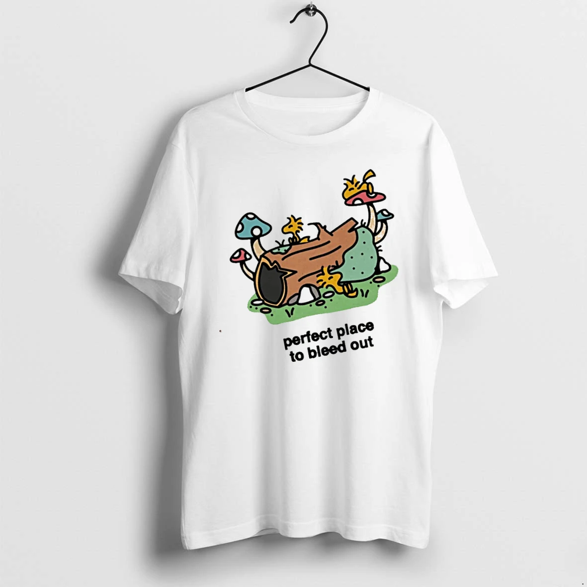 Officials Woodstock And Friends Perfect Place To Bleed Out T Shirt Sweater Hoodie