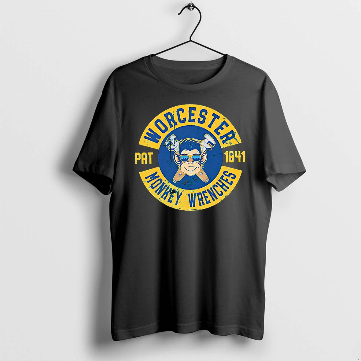 Officials Worcester Pat 1841 Monkey Wrenches Monkey Premium T Shirt Sweatshirt Hoodie