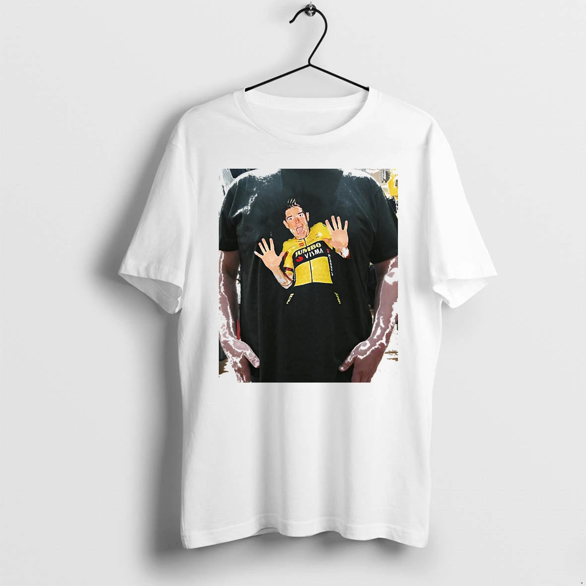 Officials Wout Van Aert Funny Face Premium T Shirt Sweatshirt Hoodie