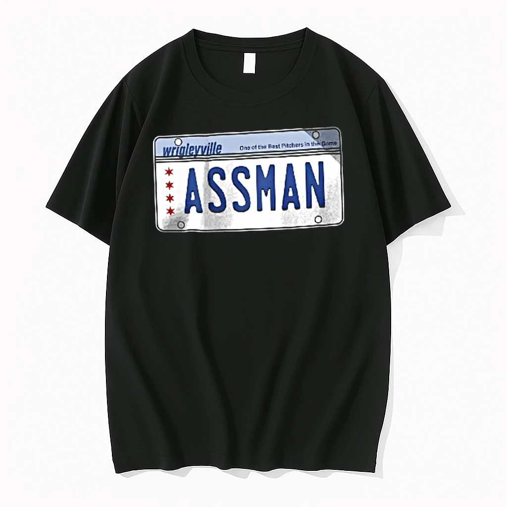 Officials Wrigleyville One Of Pitchers In The Game Assman Chicago Stars Vanity License Plate Youth T Shirt Sweater Hoodie