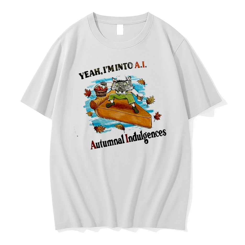 Officials Yeah Im Into Ai Autumnal Indulgences Cat Fall Season T Shirt Sweater Hoodie