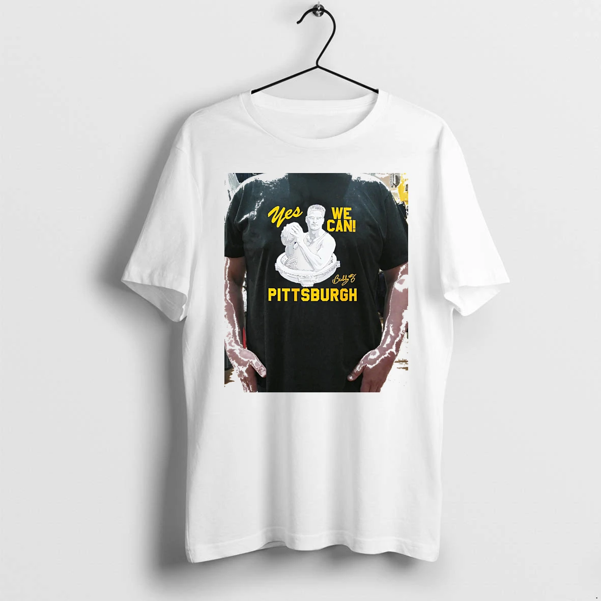 Officials Yes We Can Pittsburgh Vintage Bubby Signature Premium T Shirt Sweatshirt Hoodie