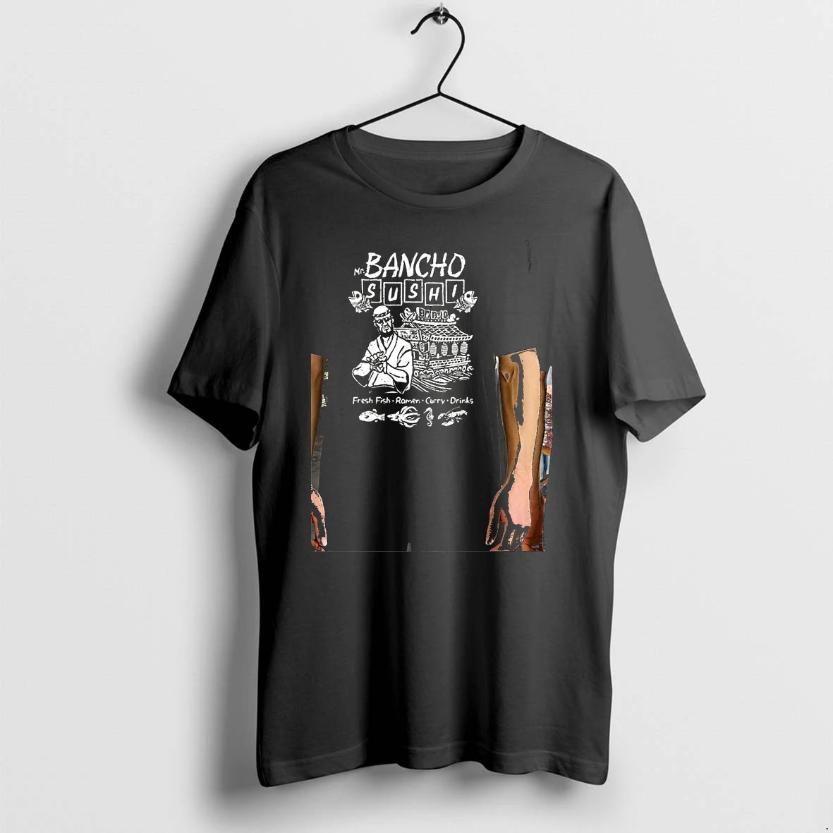 Officials Bancho Sushi Fresh Fish Ramen Curry Drinks Premium T Shirt Sweatshirt Hoodie