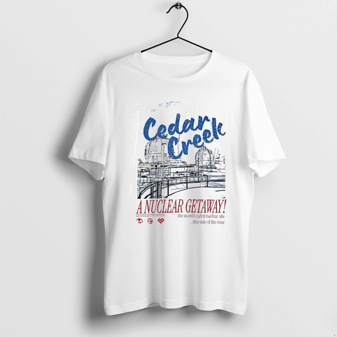 Officials Cedar Creek A Nuclear Getaway The Worlds Safest Nuclear Site This Side Of The River Funny Premium T Shirt Sweatshirt Hoodie