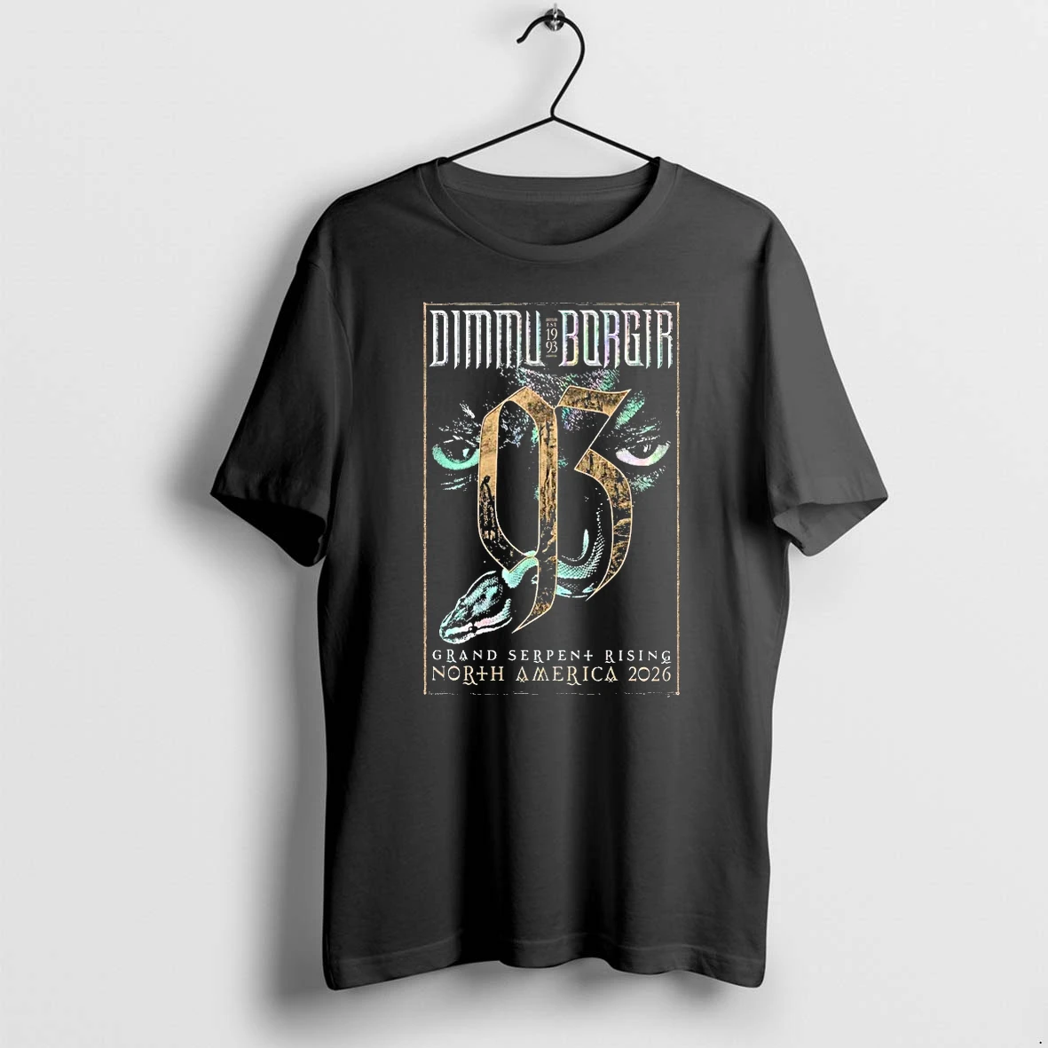 Officials Dimmu Borgir Grand Serpen Rising North America 2026 Tour Premium T Shirt Sweatshirt Hoodie