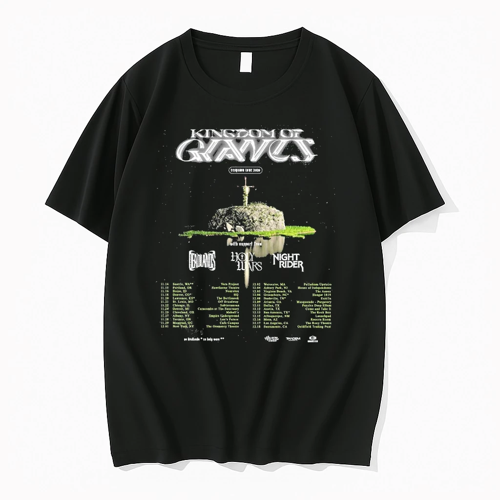 Officials Kingdom Of Giants Respawn Tour 2026 Of Running From November 14 In Seattle To December 18 In Sacramento Premium T Shirt Sweatshirt Hoodie