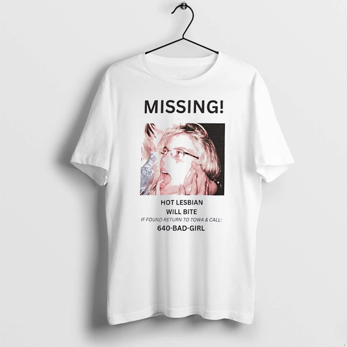 Officials Renee Rapp Missing Ot Lesbian Will Bite If Found Return To Towa Call Bad Girl Premium T Shirt Sweatshirt Hoodie