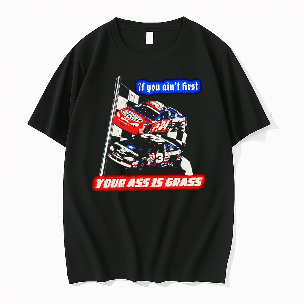 Officials Rnkthqox If You Aint First Your Ass Is Grass Jeff Gordon Dale Earnhardt T Shirt Sweater Hoodie