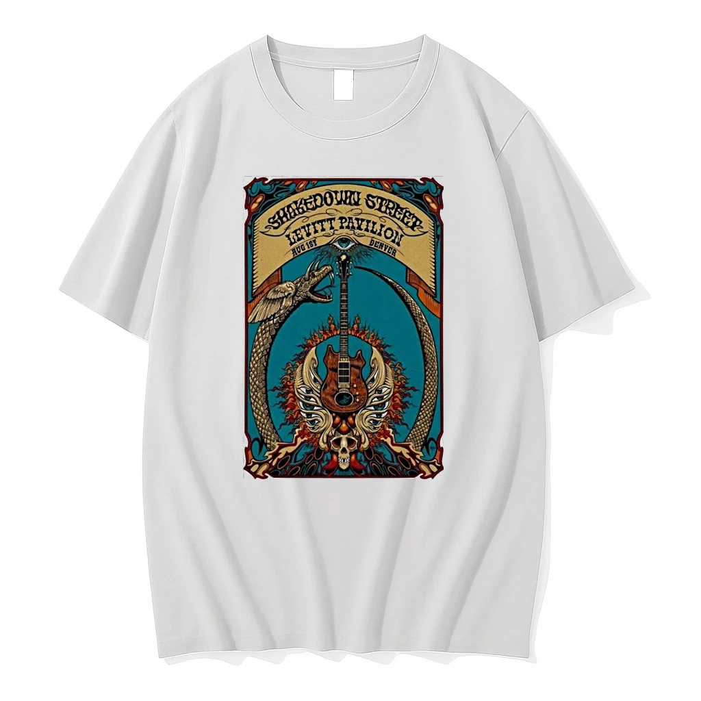 Officials Shakedown Street Levitt Pavilion Denver Aug 1 2026 Guitar Premium T Shirt Sweatshirt Hoodie