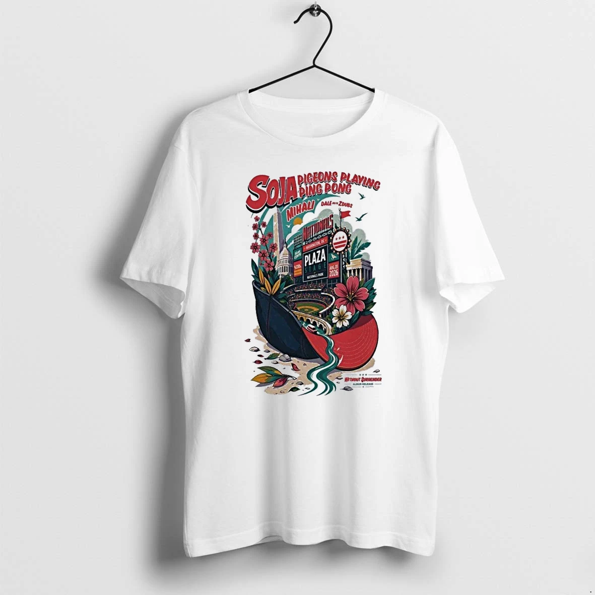 Officials Soja And Pigeons Playing Ping Pong With Mihali August 1 2026 In Washington Dc Premium T Shirt Sweatshirt Hoodie