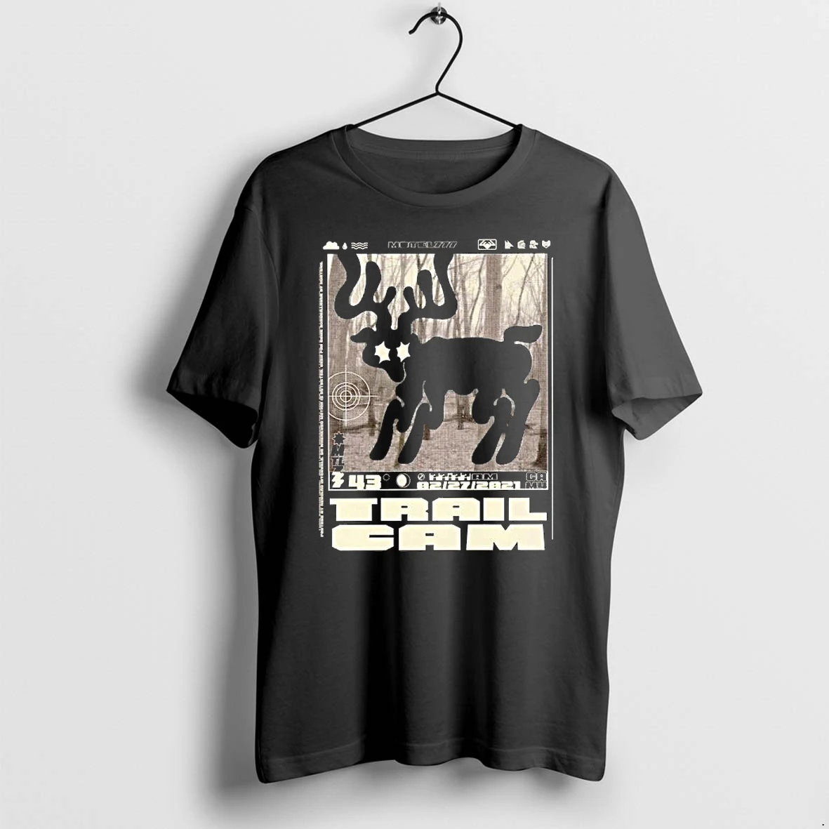 Officials Trail Cam Deer Footage At Regular Intervals For Game Surveillance Premium T Shirt Sweatshirt Hoodie