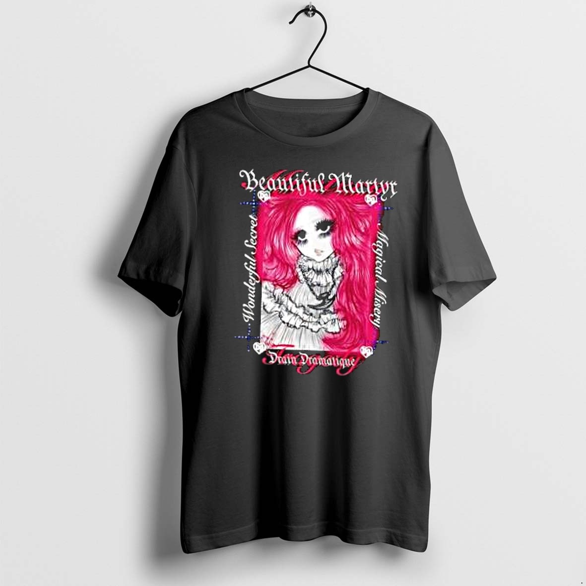 Original Beautiful Martyr Wonderful Secret Magical Misery Traie Dramatique Tshirts