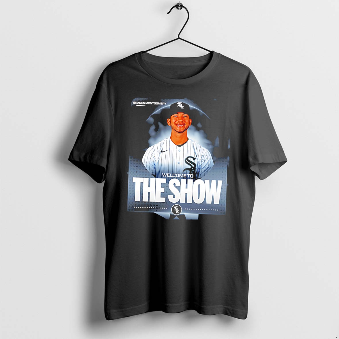 Original Braden Montgomery Chicago White Sox Welcome To The Show Tee Tshirts