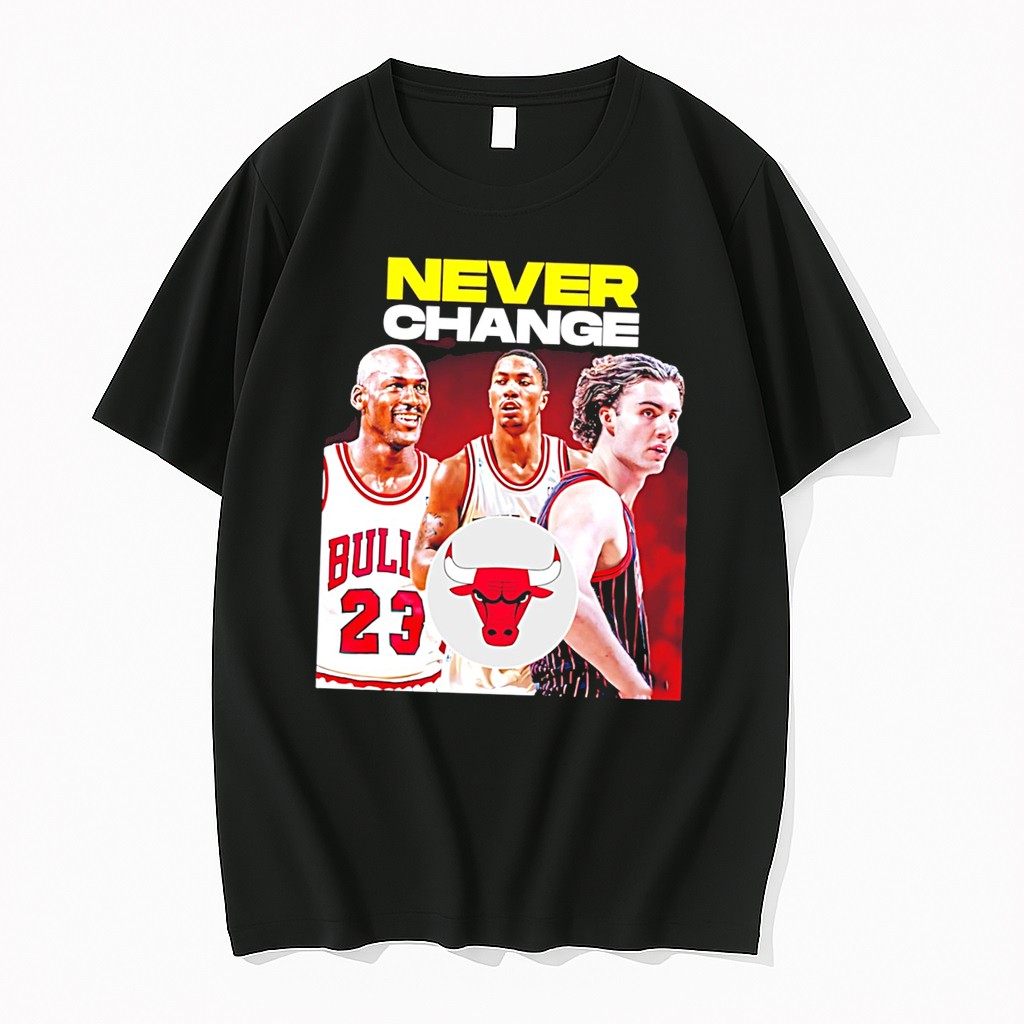 Original Chicago Bulls Never Change Tee Tshirts