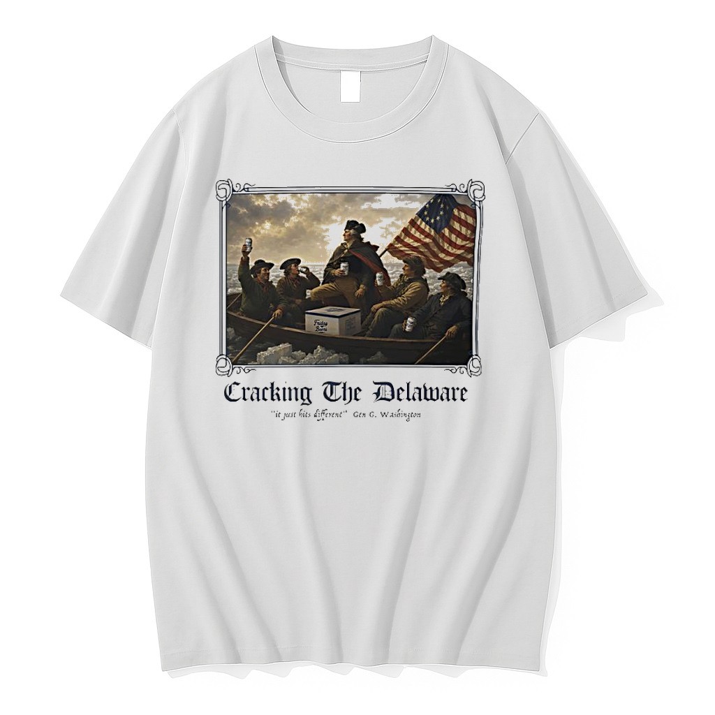 Original Cracking The Delaware It Just Bits Different Gen G Washington Tshirts