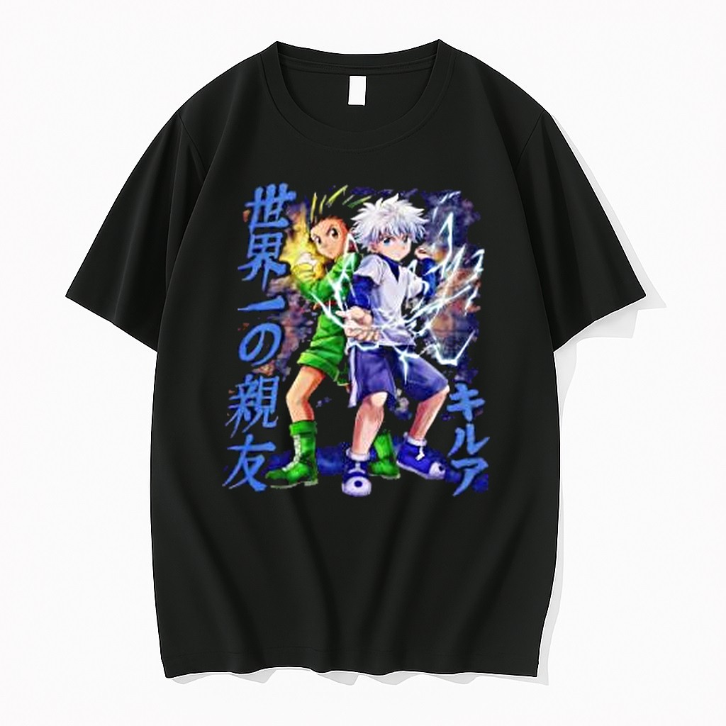 Original Gon Freecss Killua Zoldyck Hunter X Hunter Sekaiichi No Shinyu Killua Tshirts
