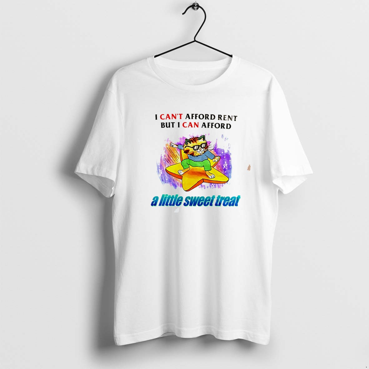 Original I Cant Afford Rent But I Can Afford A Little Sweet Treat Tee Tshirts