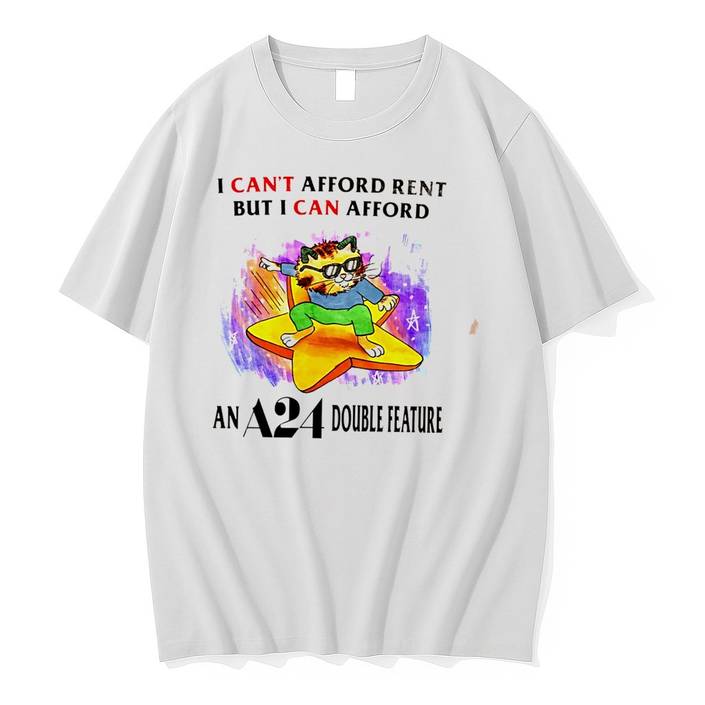 Original I Cant Afford Rent But I Can Afford An A24 Double Feature Tee Tshirts