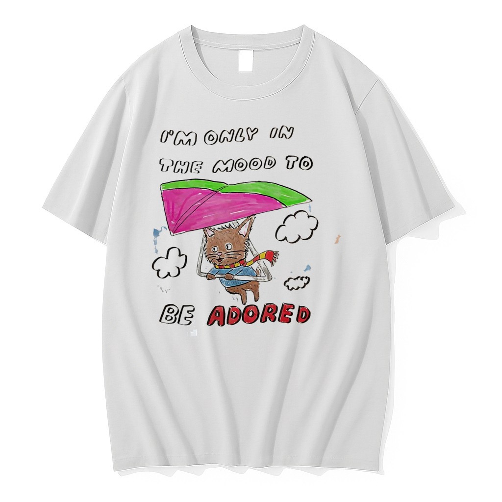 Original Im Only In The Mood To Be Adored Cat Tee Tshirts