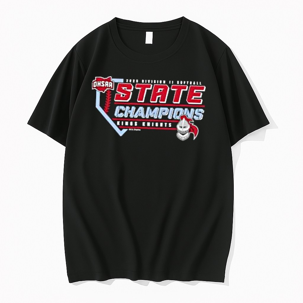 Original Kings Knights 2026 Ohsaa Softball Division 2 State Champions Tshirts