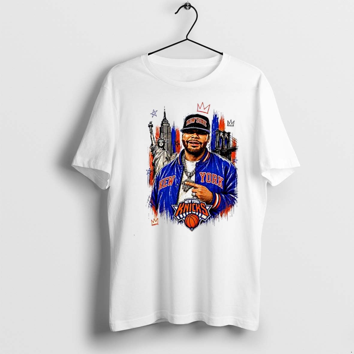 Original New York Knicks Jalen Brunson City Skyline Tshirts