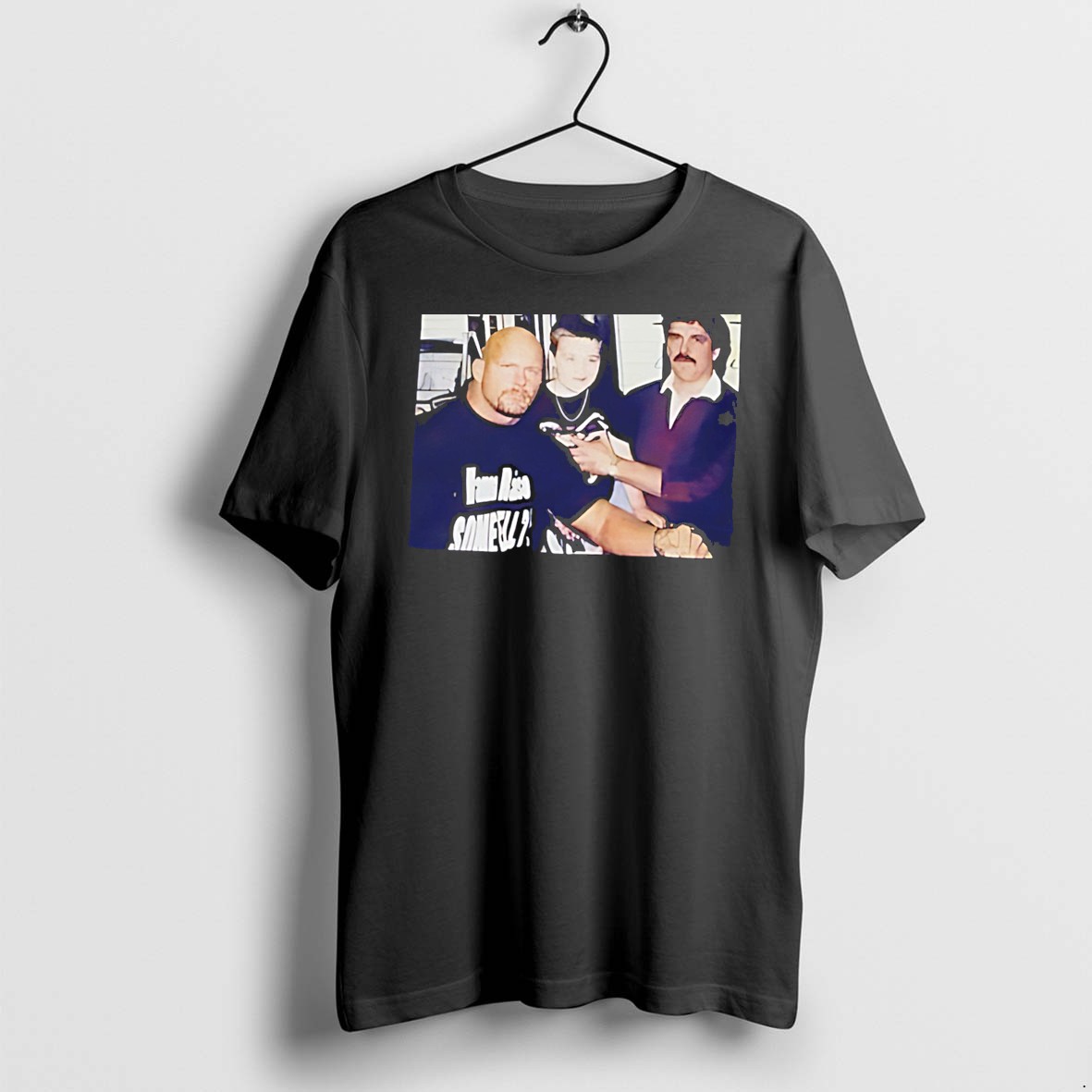 Original Stone Cold Steve Austin Vintage Photograph Tee Tshirts