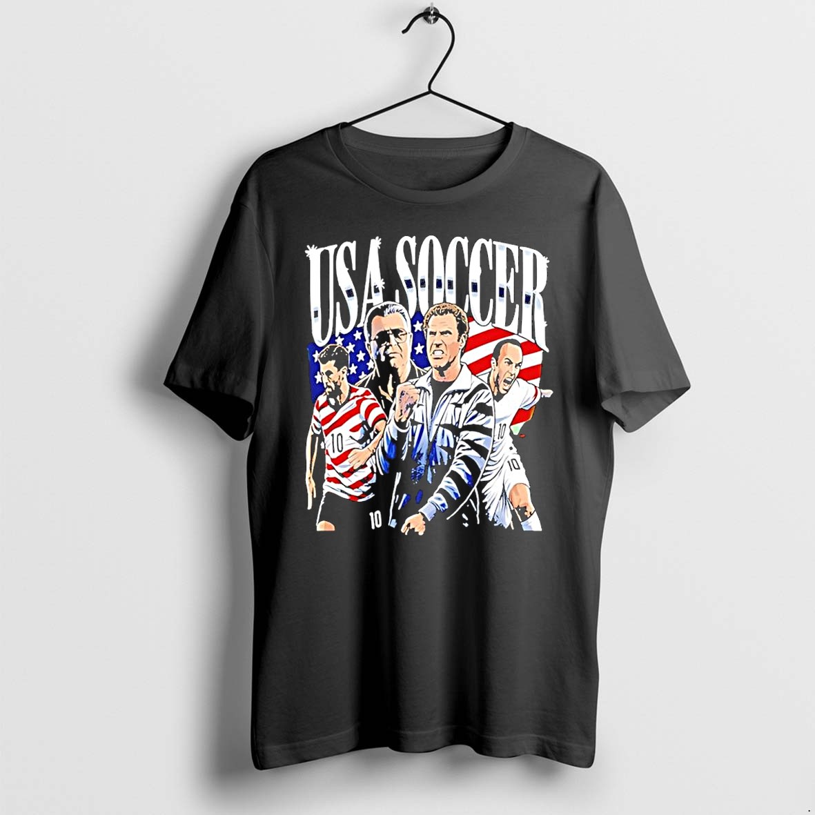 Original Usa Soccer Christian Pulisic Phil Knight Will Ferrell Landon Donovan Tshirts
