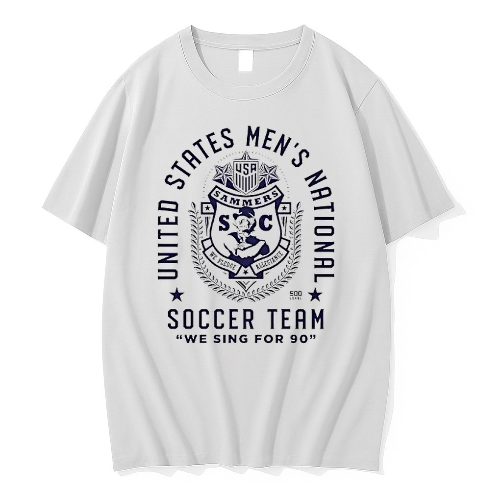 Original United States Mens National Soccer Team Sammers We Sing For 90 Tshirts