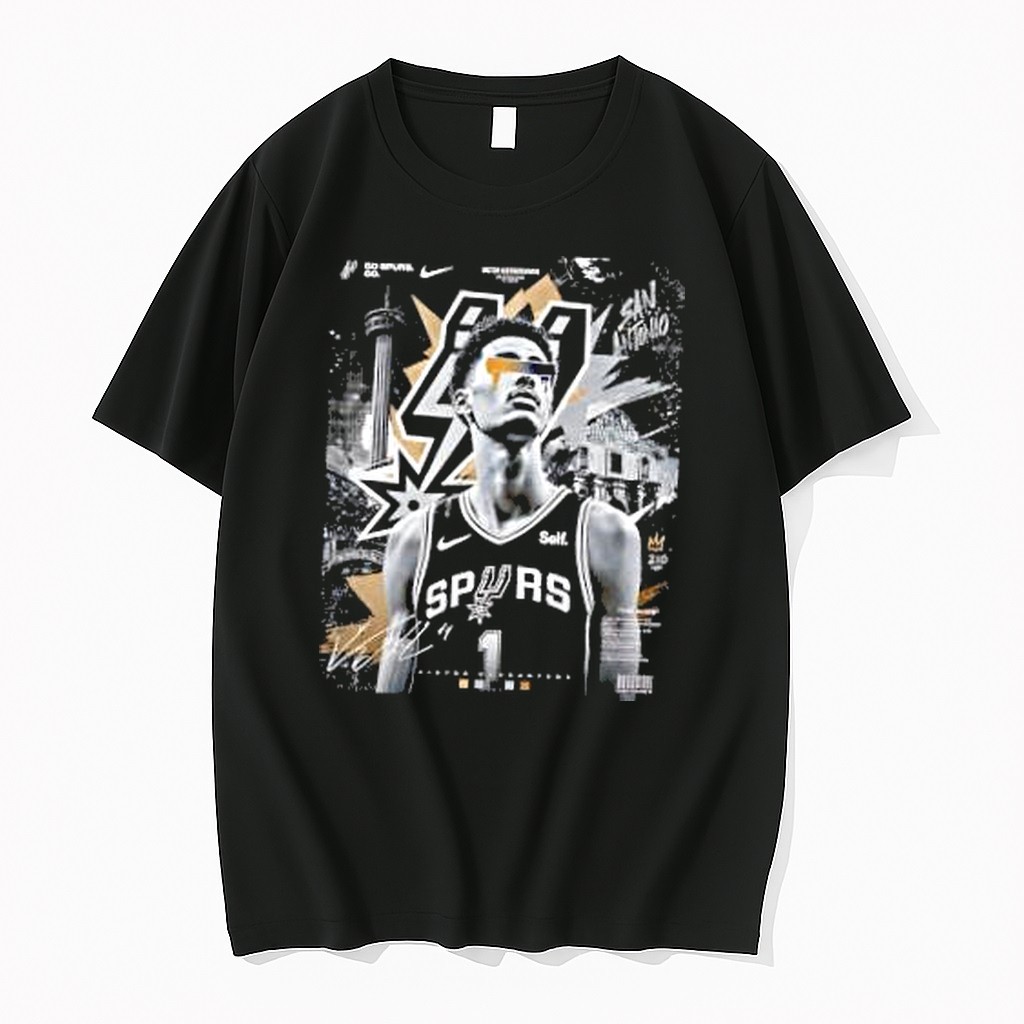 Original Victor Wembanyama San Antonio Spurs Nba Go Spurs Go The Alien Tshirts