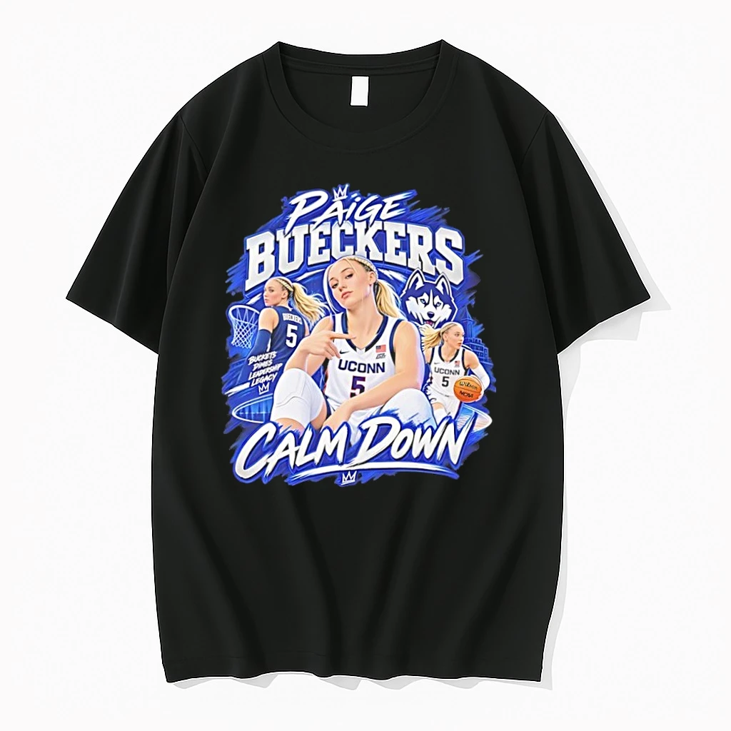 Paige Bueckers Uconn Huskies Buckets Dimes Leadership Legacy Calm Down Tshirts Sweater Hoodie