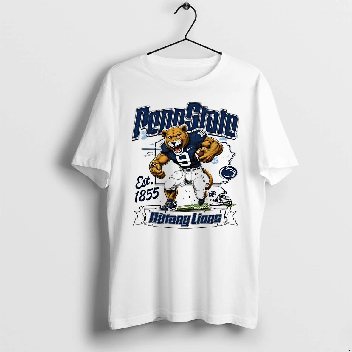 Penn State Nittany Lions Est 1855 Mascot Tshirts Sweater Hoodie